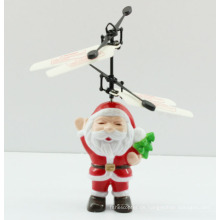 2015 new design infra flying father christmas helicopter gift